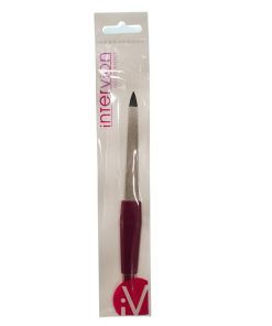 inter-vion Nail file with cuticle nipper