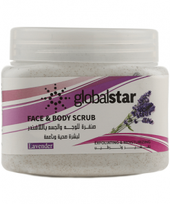 GLOBALSTAR FACE&BODY SCRUB LAVENDER 500ML