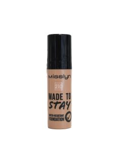 Misslyn MADE TO STAY water -resistant foundation 210
