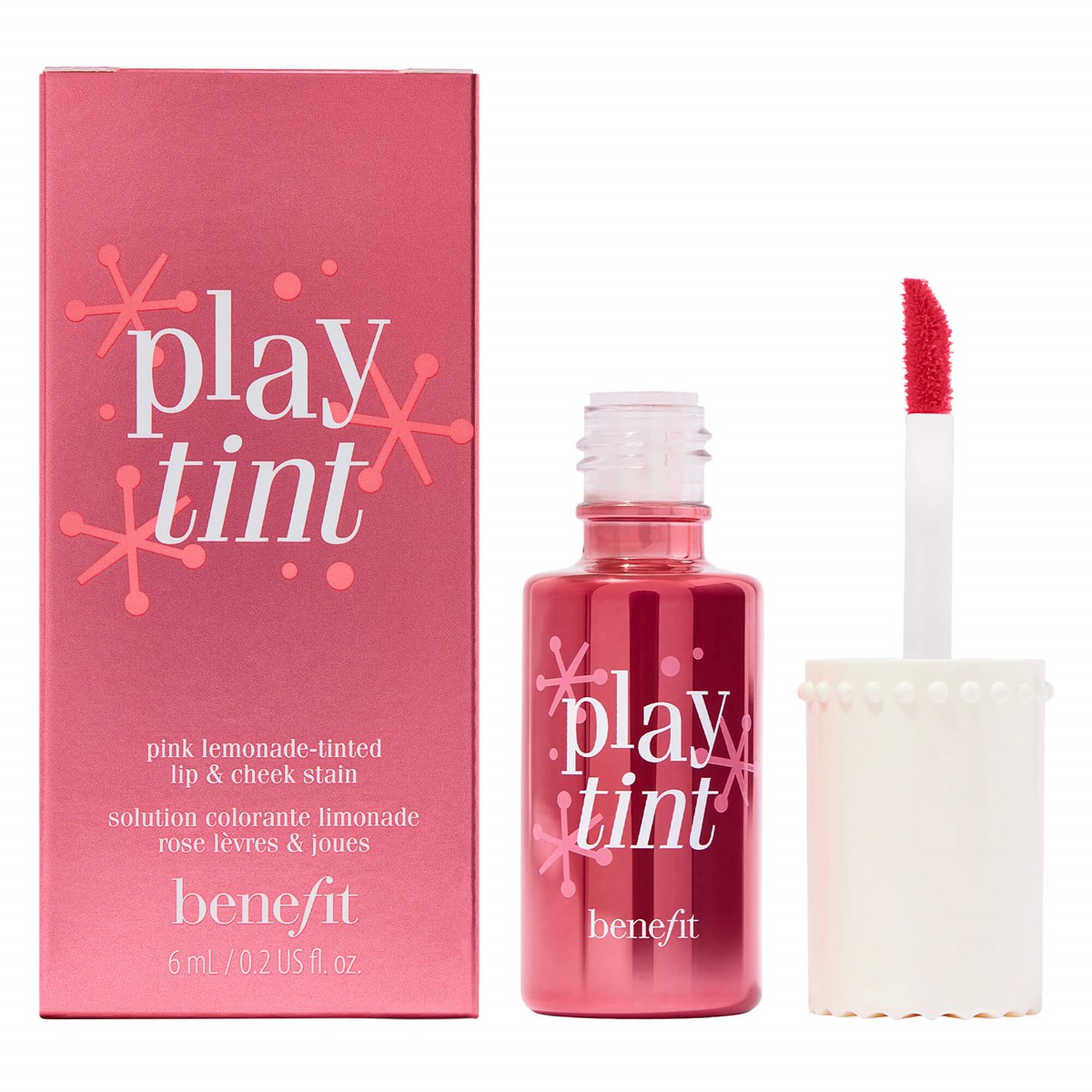 Benefit Playtint Lip Stain & Liquid Blush Tint 6ml | BlushLip Gloss