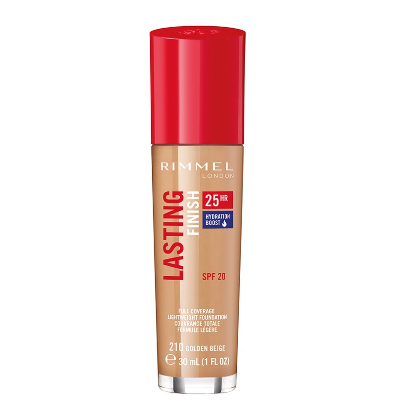 Rimmel London Lasting Finish 25hr Foundation With Hydration Boost – 210 | MAKEUP | Face | Foundation