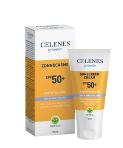 Celenes Dry & Sensitive Sunscreen Cream SPF 50+ 50Ml